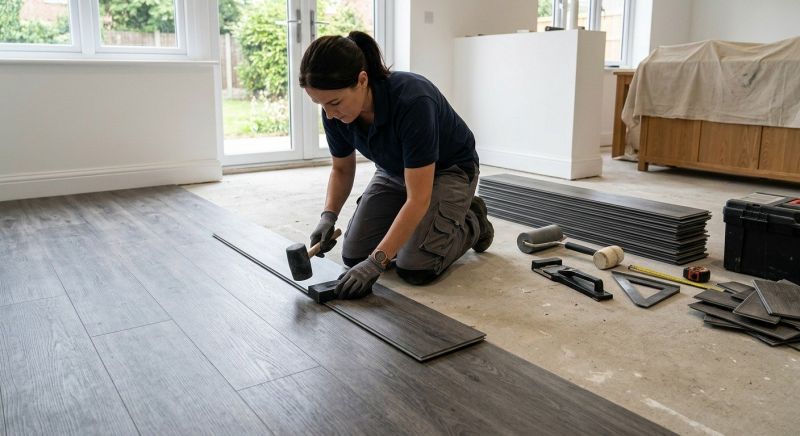 Luxury Vinyl Tile Installation
