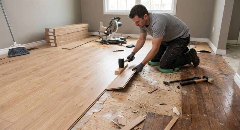 Laminate Flooring Replacement in Titusville, FL