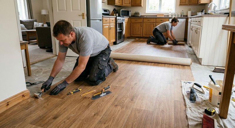 Linoleum Floor Installation in Titusville, FL