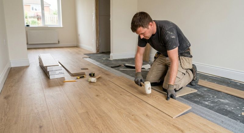 Linoleum Floor Installation in Mims, FL