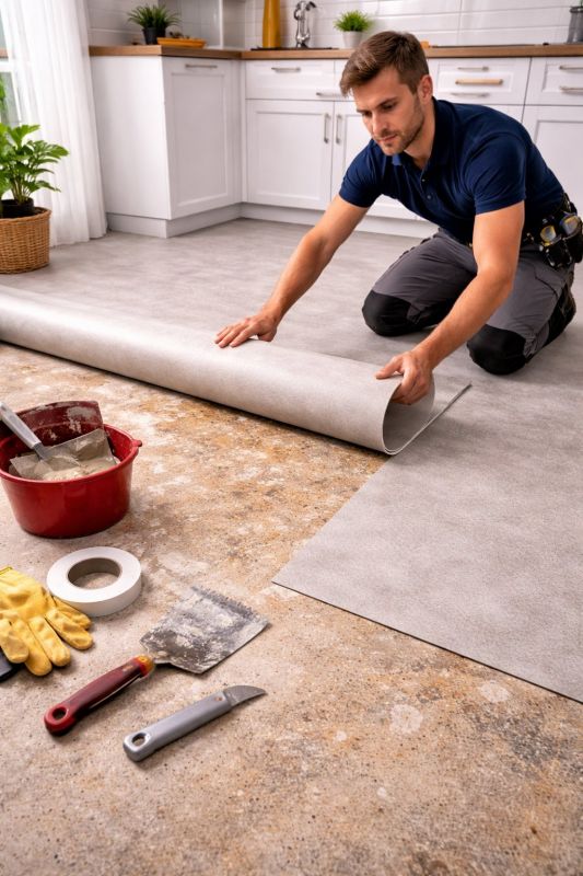 Linoleum Floor Installation in Rockledge, FL