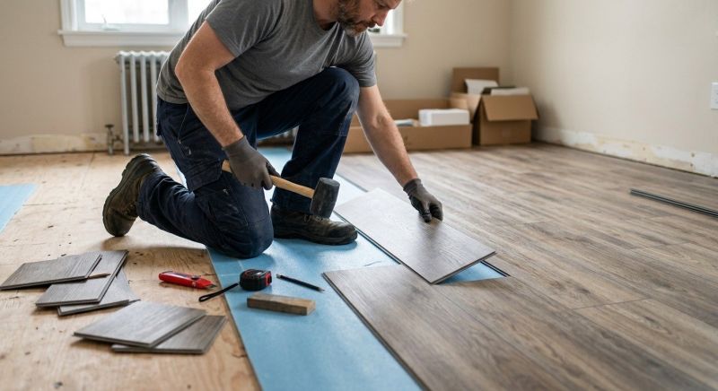 Linoleum Floor Installation in Seminole County, FL
