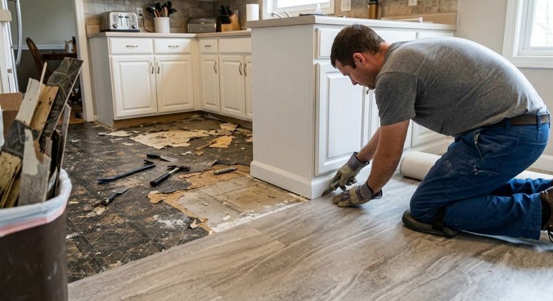 Linoleum Flooring Replacement in Titusville, FL