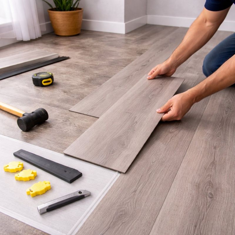 Luxury Vinyl Tile Installation in Titusville, FL