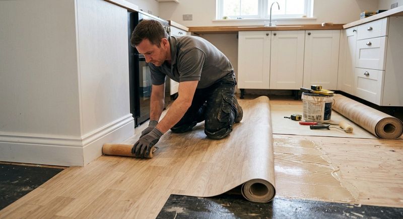 Sheet Linoleum Installation in Cocoa, FL