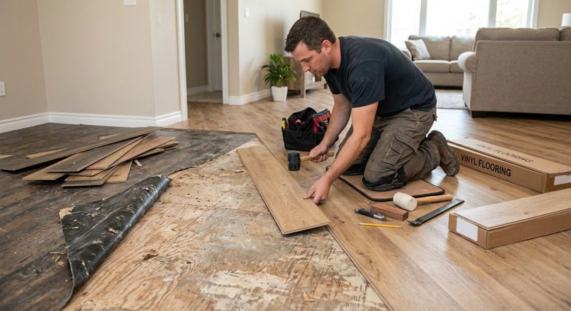 Vinyl Flooring Installation in Cape Canaveral, FL